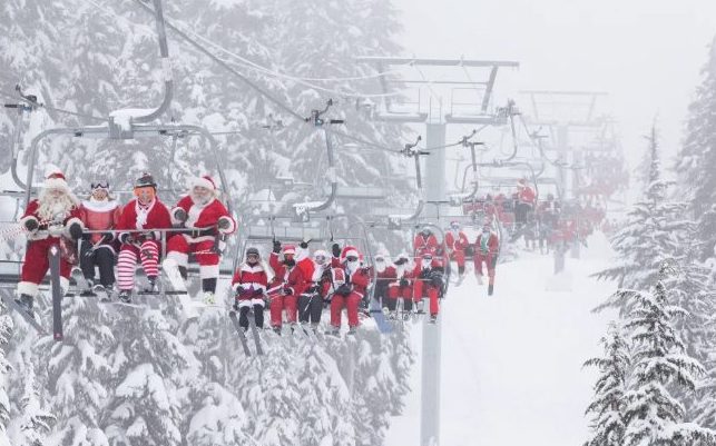 Christmas Skiing! Photo Credit: John Champion/coastphoto.com